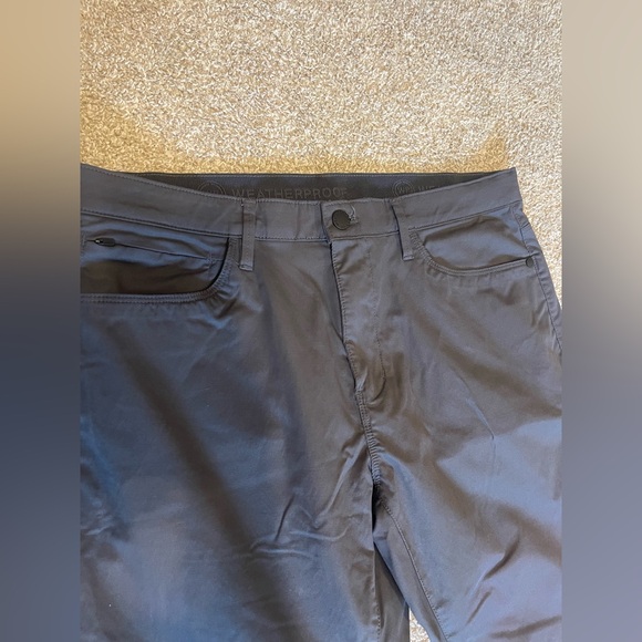 Men’s Dark Gray Weatherproof Straight Fit Pants - Picture 3 of 6